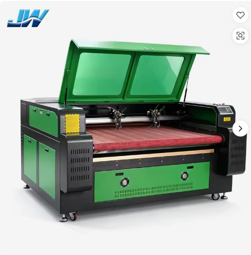Fabric Leather Garment Logo Roll 1610 Automatic Feeding CO2 Laser Engraving Cutting Machine